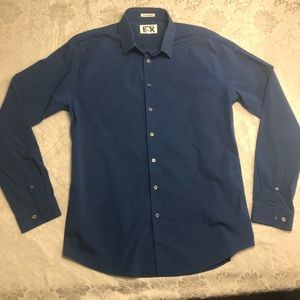 Express 1MX Extra Slim fit Dress Shirt